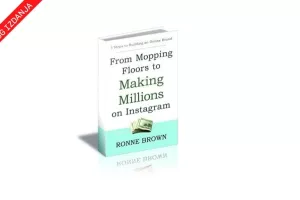 Knjiga 'From Mopping Floors to Making Millions on Instagram' - kako se obogatiti na Instagramu