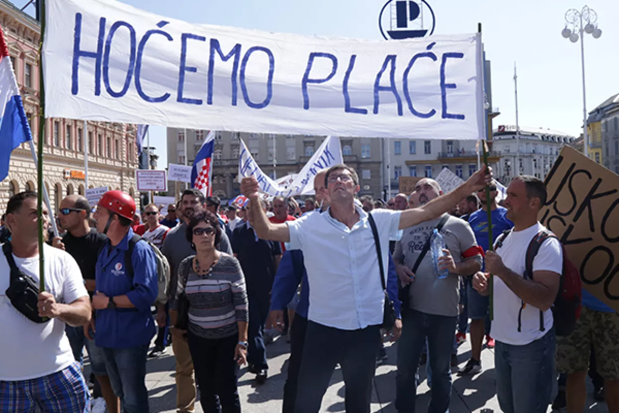 Šverko: Radnici Uljanika svaki će dan na ulicu dok im ne sjedne plaća