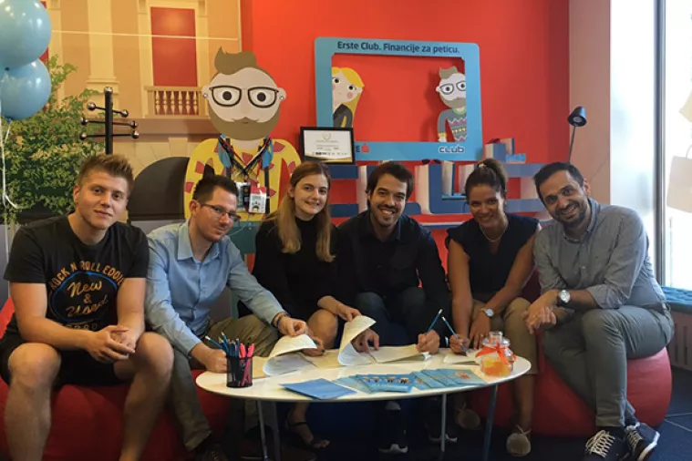 Erste banka treći put potpisala ugovor o suradnji s AIESEC-om