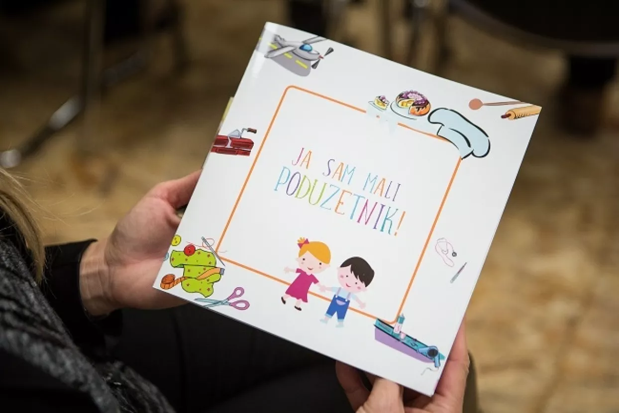 'Ja sam mali poduzetnik', slikovnica koja uči djecu u vrtiću o poduzetništvu