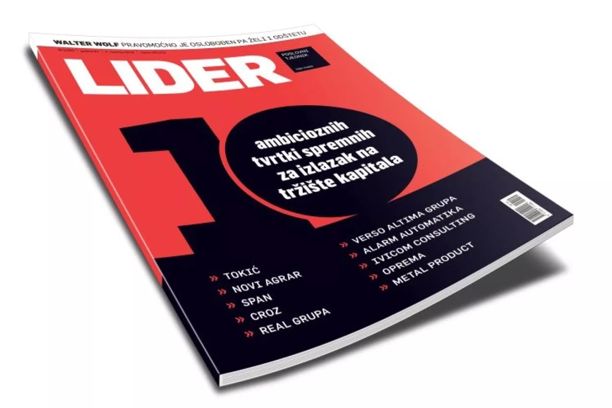 U novom broju Lidera: 10 ambicioznih tvrtki spremnih za izlazak na tržište kapitala