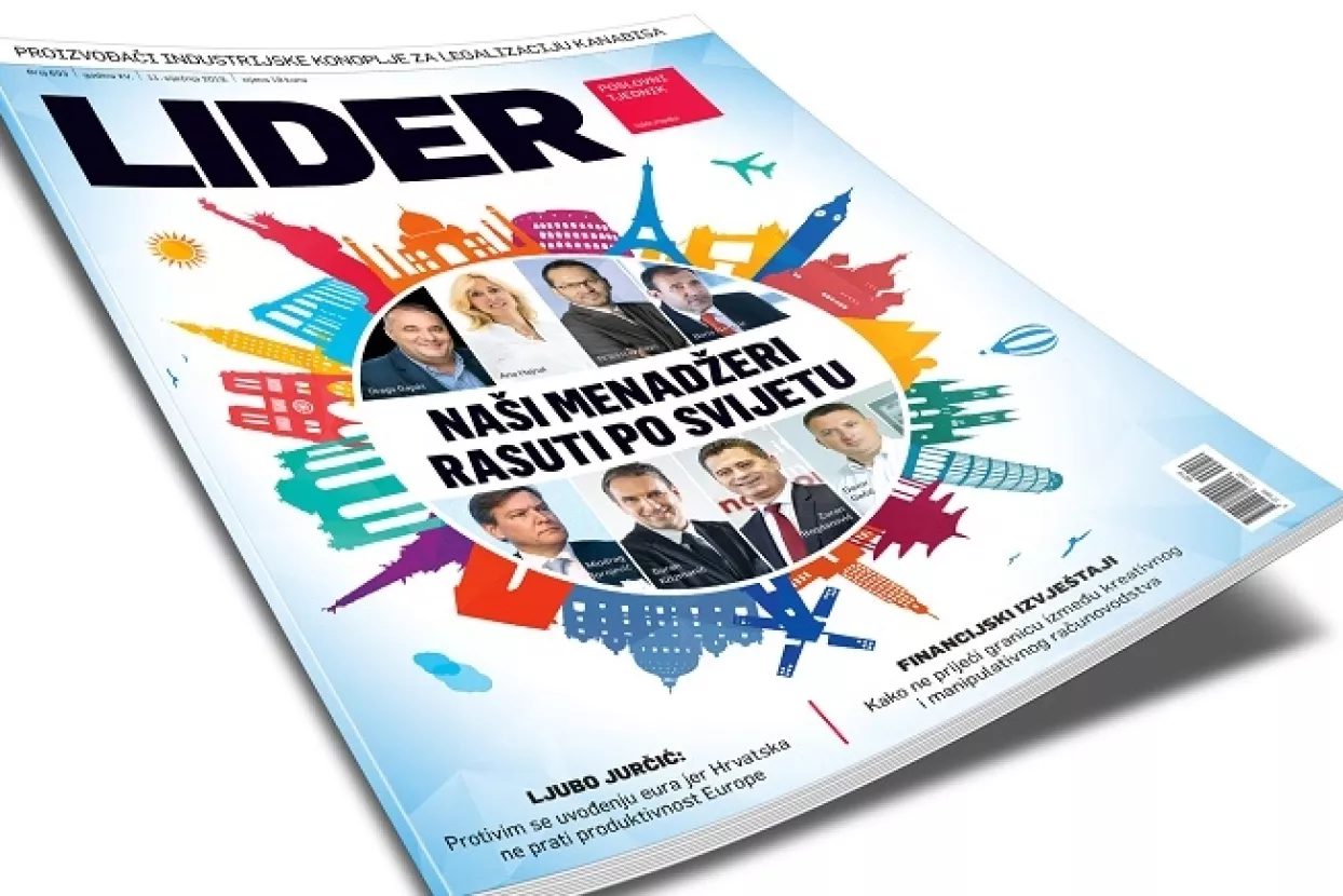 U novom broju Lidera: Na&scaron;i menadžeri rasuti po svijetu