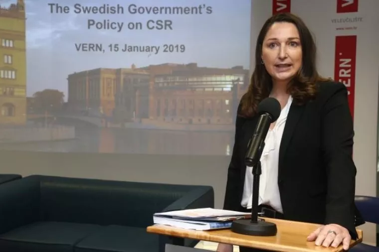 Švedska veleposlanica: Društveno odgovorno poslovanje je budućnost
