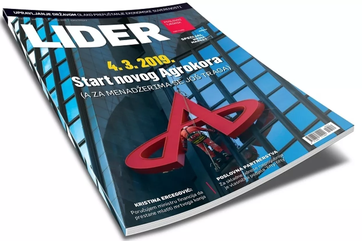 EKSKLUZIVNO u novom broju Lidera: Start novog Agrokora 4. ožujka