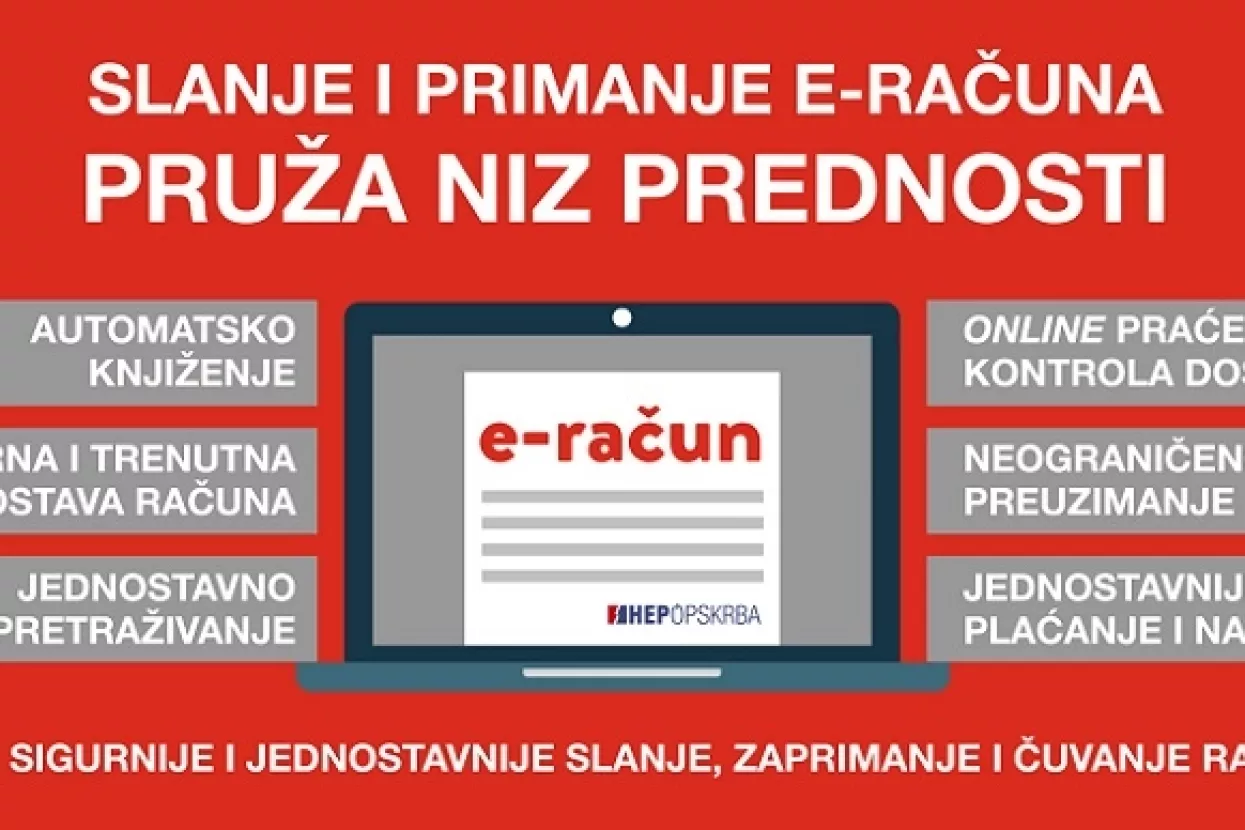 HEP Opskrba uspješno uvela e-račun za poduzetnike