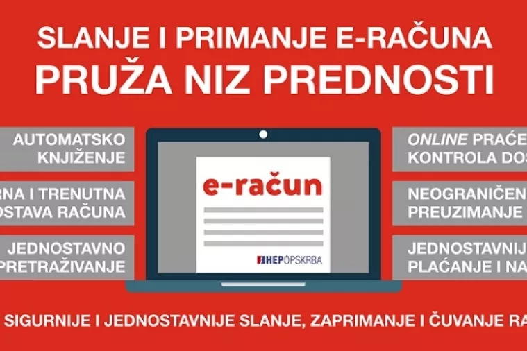 HEP Opskrba uspješno uvela e-račun za poduzetnike