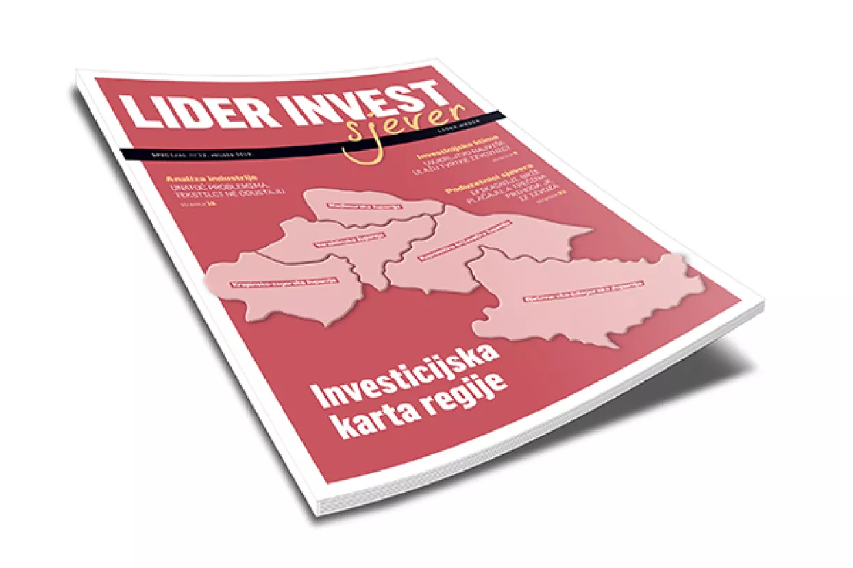 Lider invest: Poduzetnička i investicijska analiza 5 sjevernih županija Hrvatske