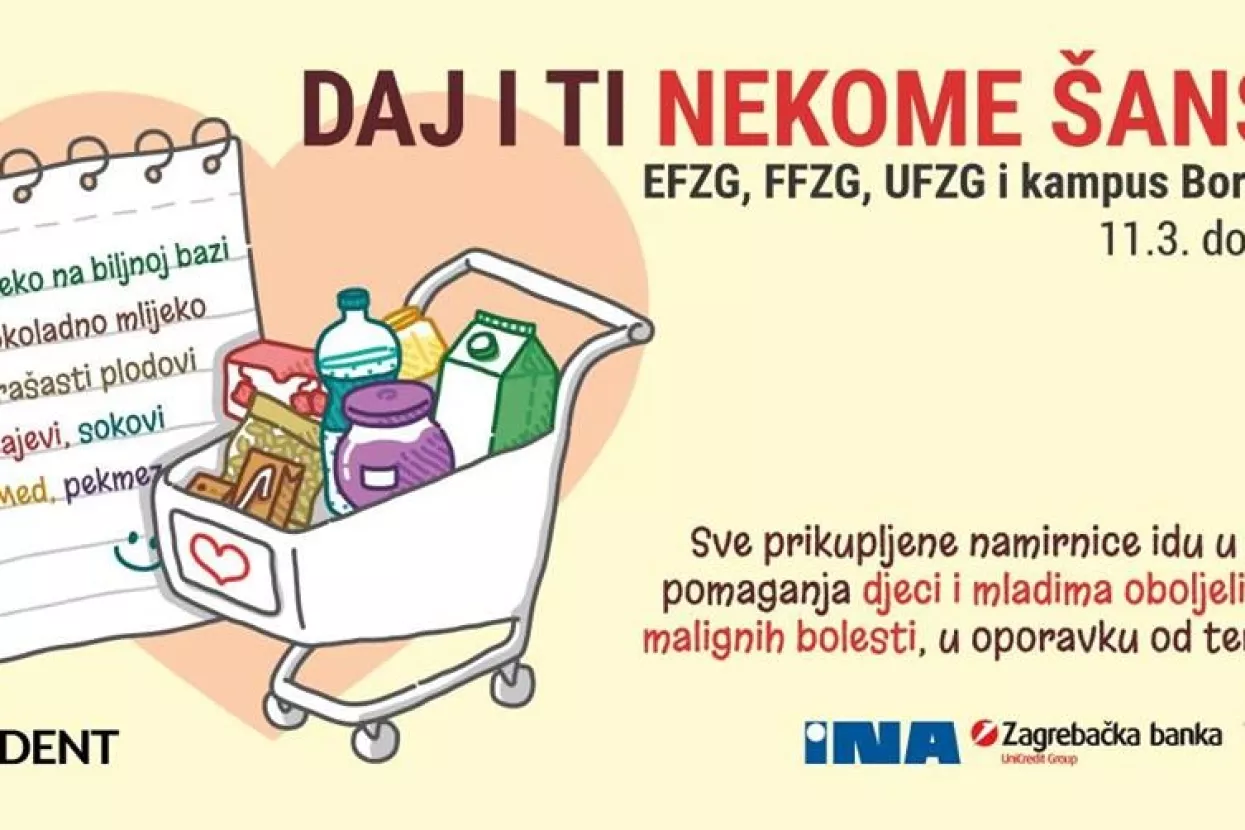 Daj i ti nekome šansu: Donirajte zdrave namirnice oboljelima od malignih bolesti