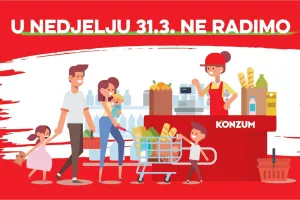 U nedjelju se zatvara najveći trgovački lanac: Zbog Konzuma plus jedan dan Konzuma minus