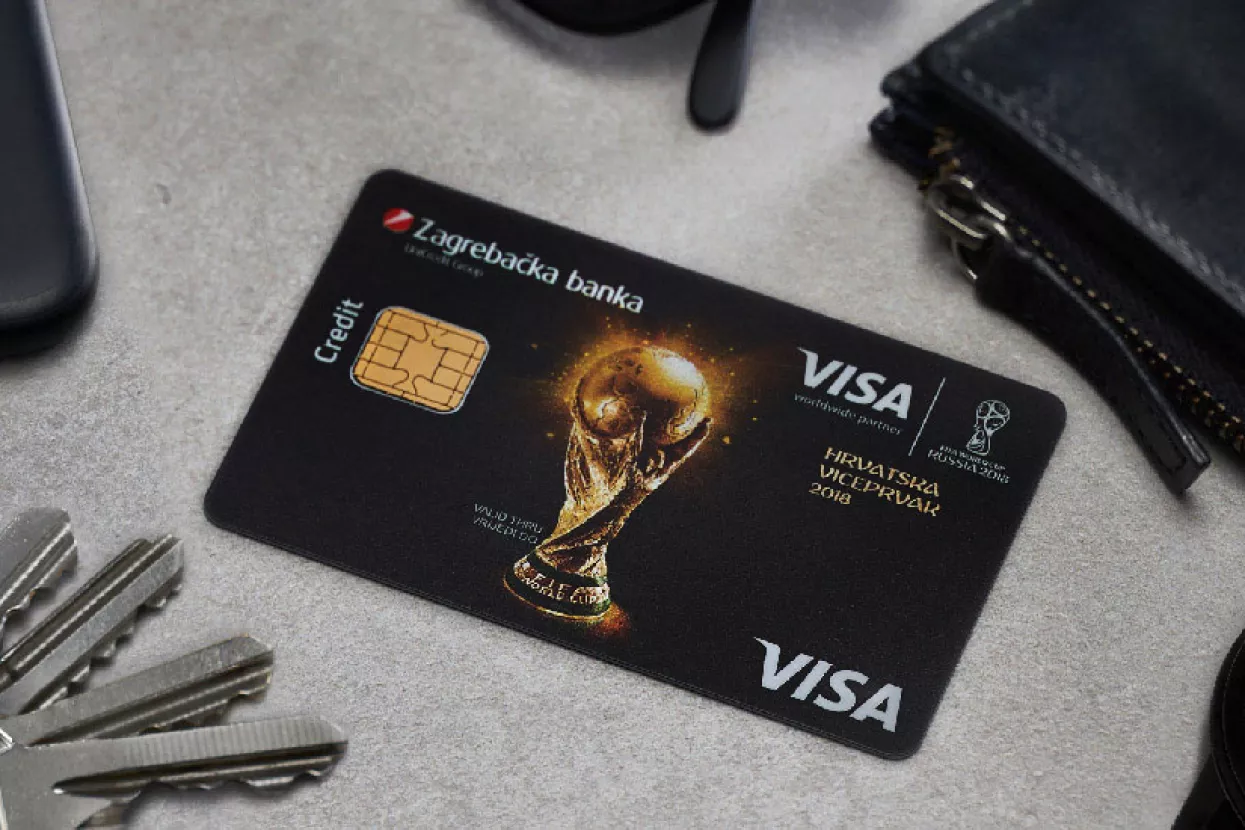 Vrijedne uspomene uz FIFA World Cup™ Visa kreditne kartice