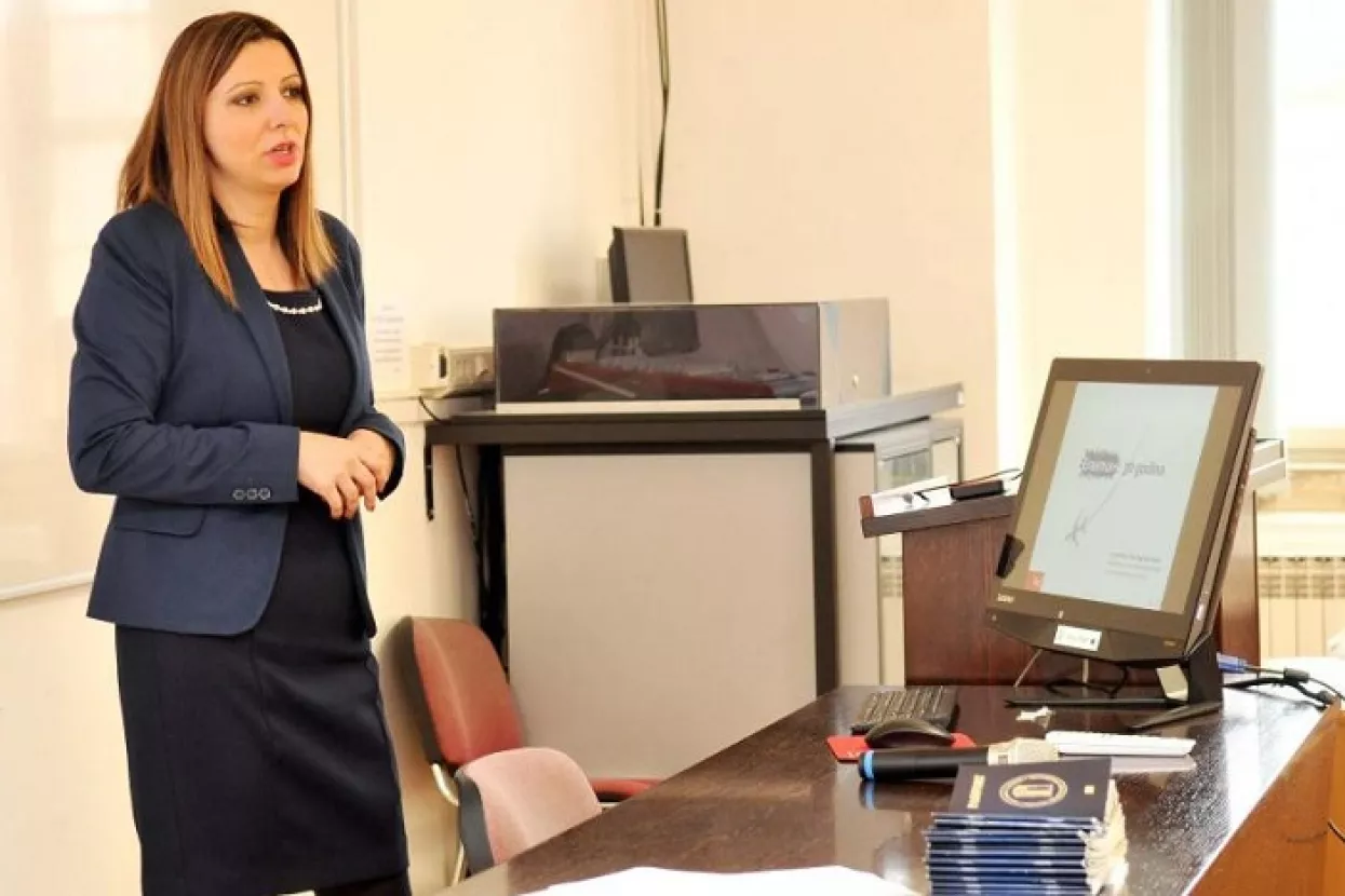 Nina Begičević Ređep - prva dekanica varaždinskog Fakulteta organizacije i informatike