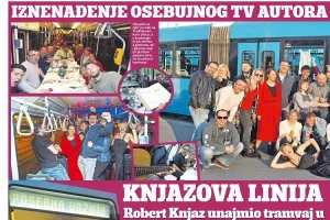 Robert Knjaz imao je tulum u tramvaju, možete i vi. Pogledajte koliko će vas to koštati