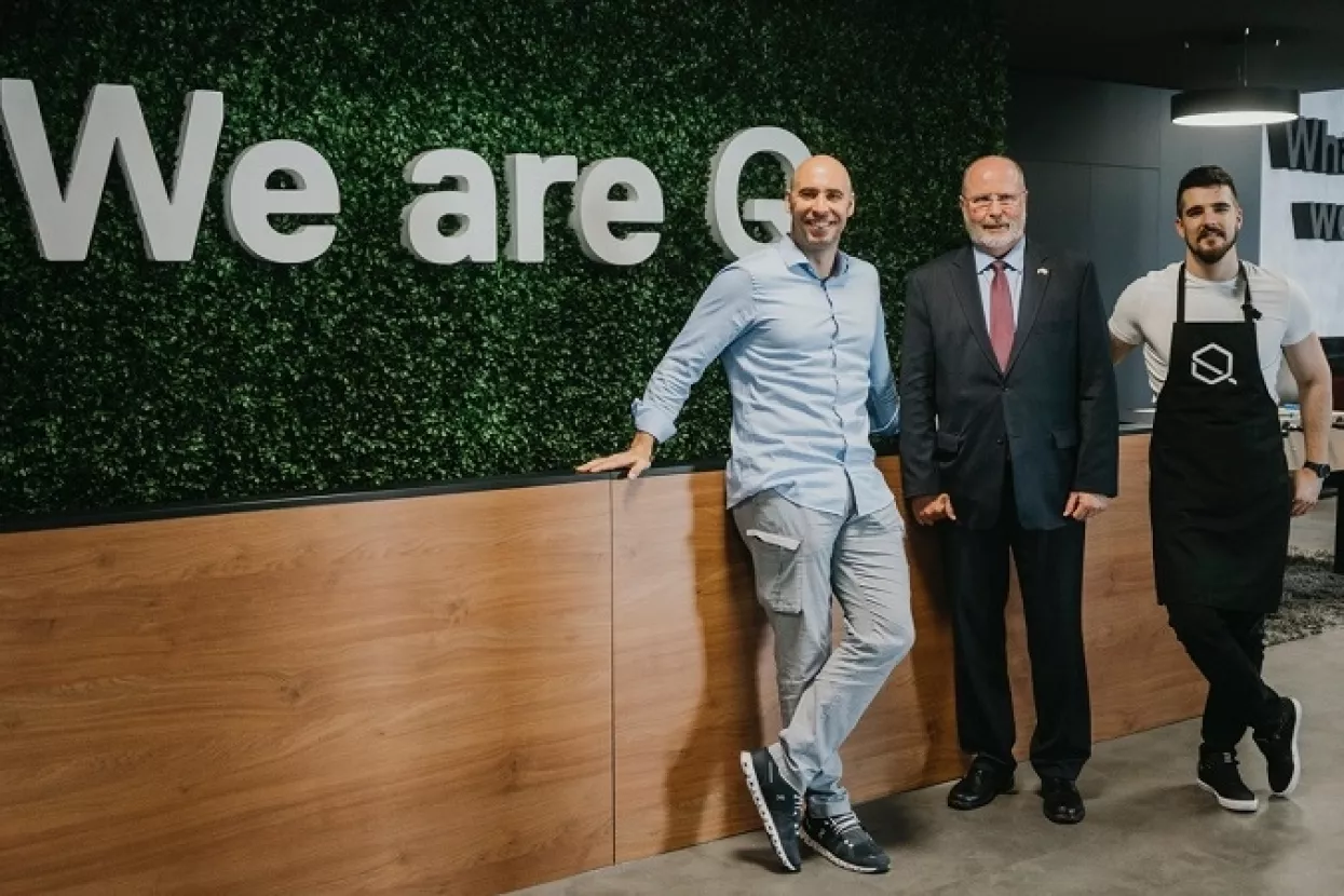 Robert Kohorst posjetio zagrebačku IT tvrtku Q