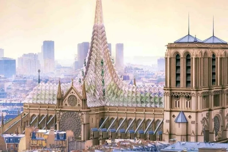 Bazen na krovu jedan je od ludih prijedloga obnove Notre Dame, doznajte koji su ostali