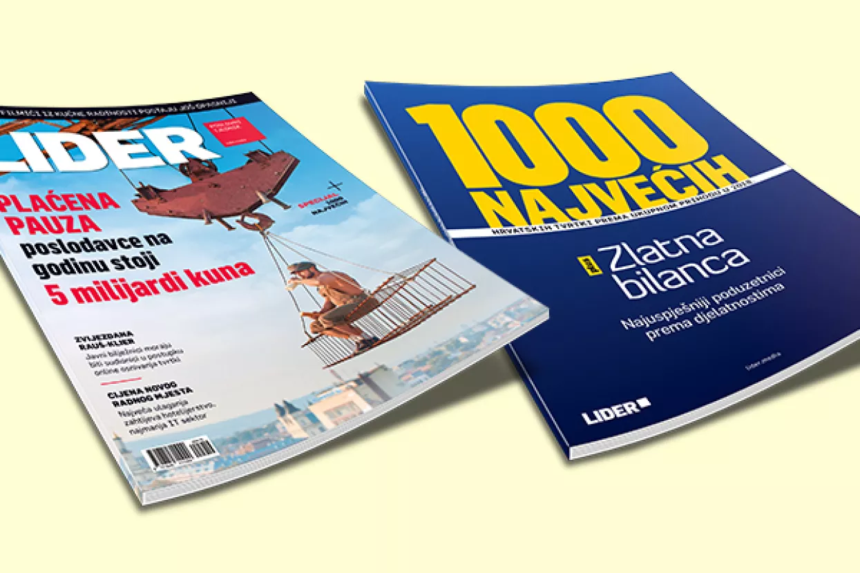 U novom Lideru: Koliko poslodavce košta plaćena pauza i tko je ušao u 1000 najvećih