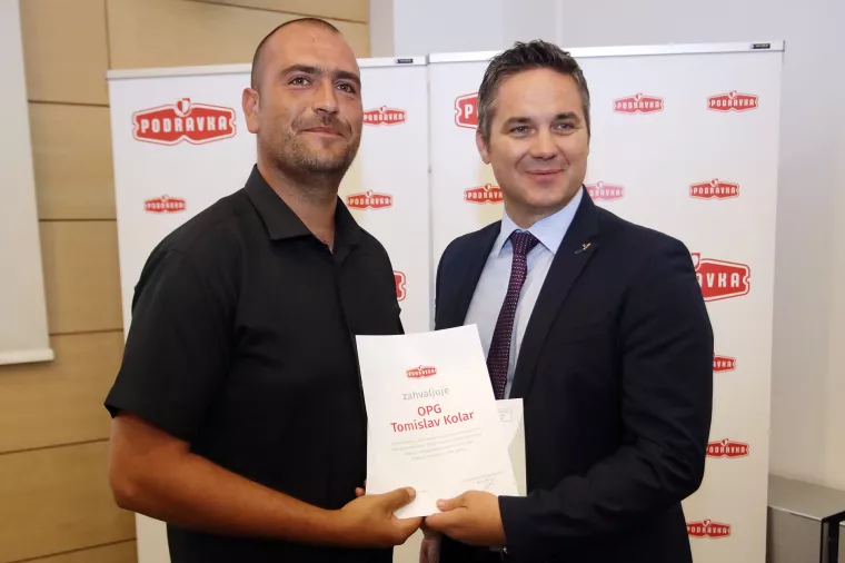 Podravka uručila OPG-ovcima 100 tisuća kuna vrijedne nagrade