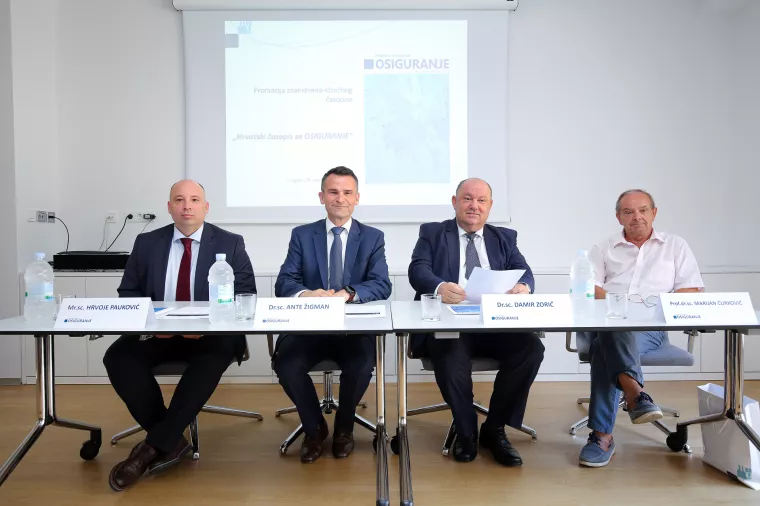 Hrvatski ured za osiguranje predstavio prvi broj Hrvatskog časopisa za OSIGURANJE