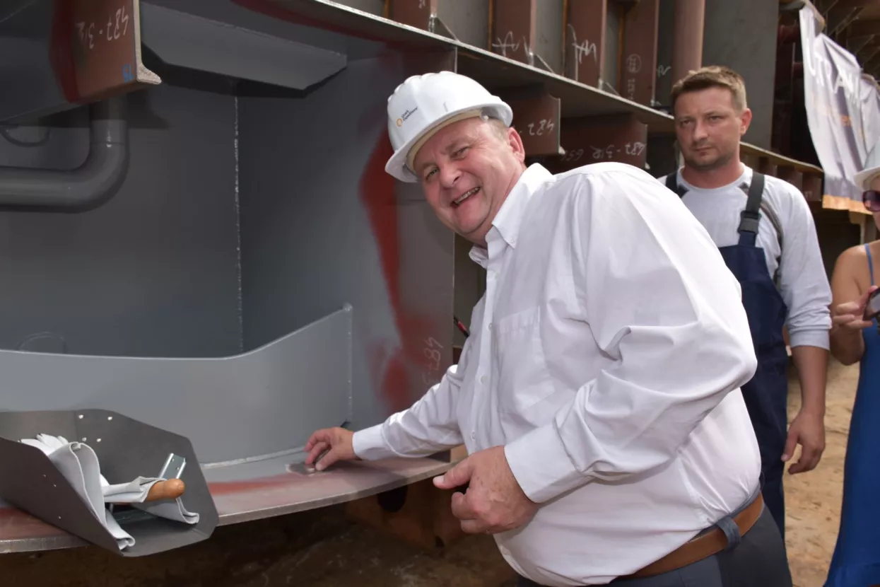 U Brodosplitu položen novčić na polarni kruzer; Debeljak: Mi gradimo 'pozitivne brodove'