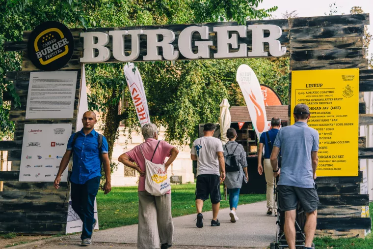 FOTO: Kakve gastro kreacije na Strossmayerovom trgu priprema Zagreb Burger Festival