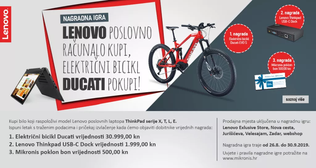 Lenovo Think &ndash; sjajan izbor za zahtjevne profesionalce