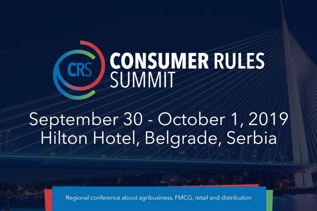EBRD agrobiznis konferencija u Beogradu &bdquo;Consumer Rules Summit&ldquo;
&nbsp;
