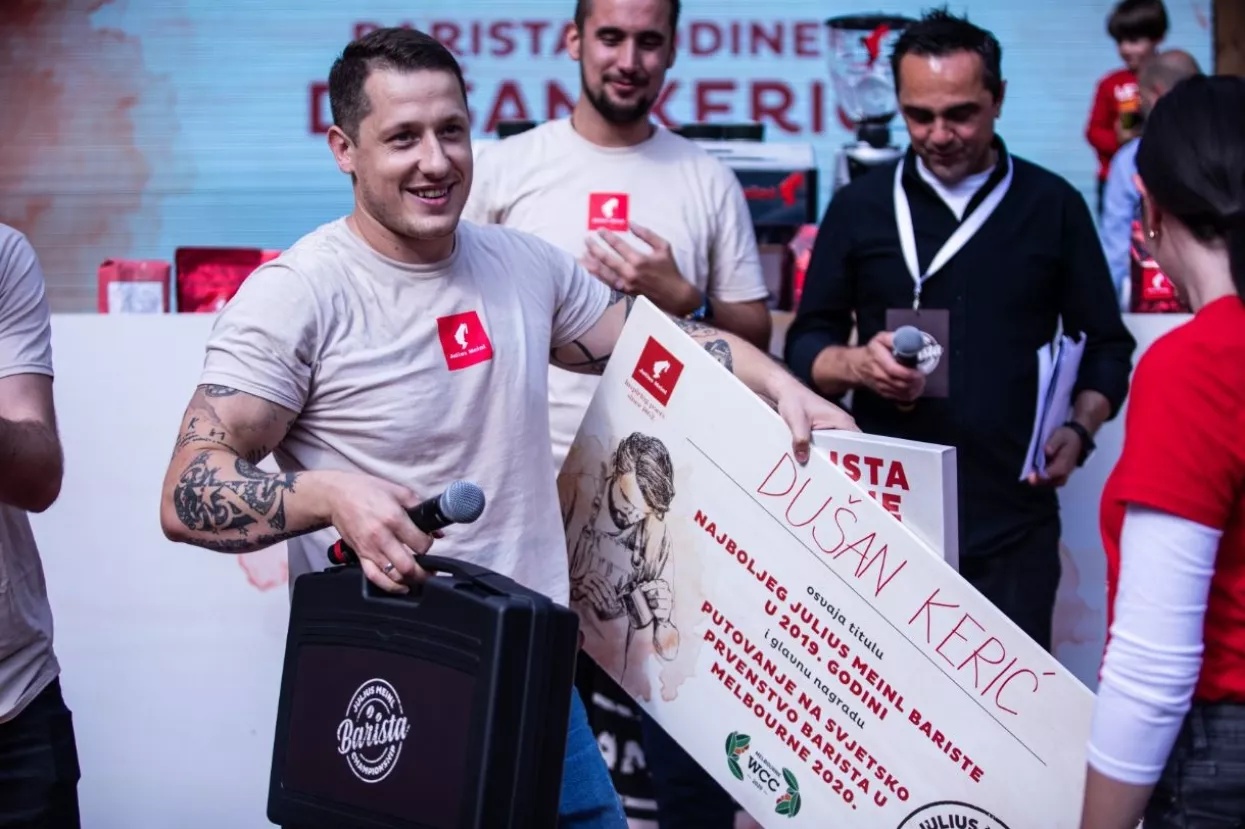 Kerić pobjednik natjecanja Julius Meinl Barista Championship