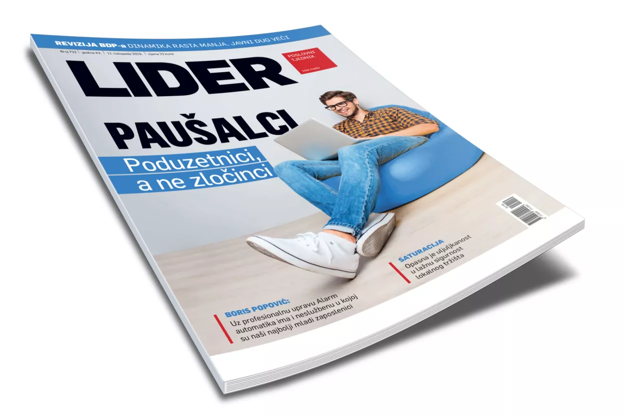 U novom broju Lidera - O paušalcima, napredovanju Alarm automatike, darivanju poslovnih partnera...&nbsp;