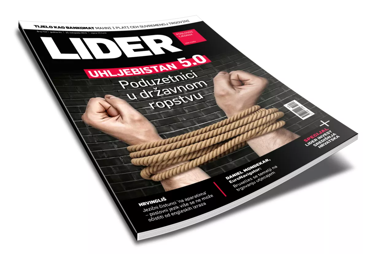 U novom broju Lidera: Zašto Andabak više ne želi koncern, 25 godina HAMAG-BICRO-a, dobar posao s unikatnim tanjurima...&nbsp;