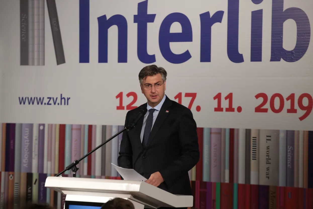 [FOTO] Plenković otvorio 42. Interliber: Udvostručili smo izdvajanja za kulturu