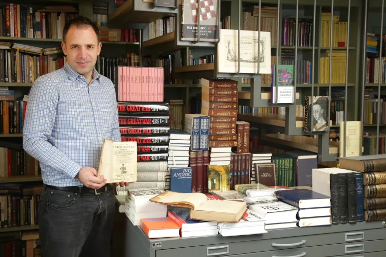 Daniel Glavan: Dvostruki je užitak spasiti vrijednu staru knjigu i još zaraditi na tome