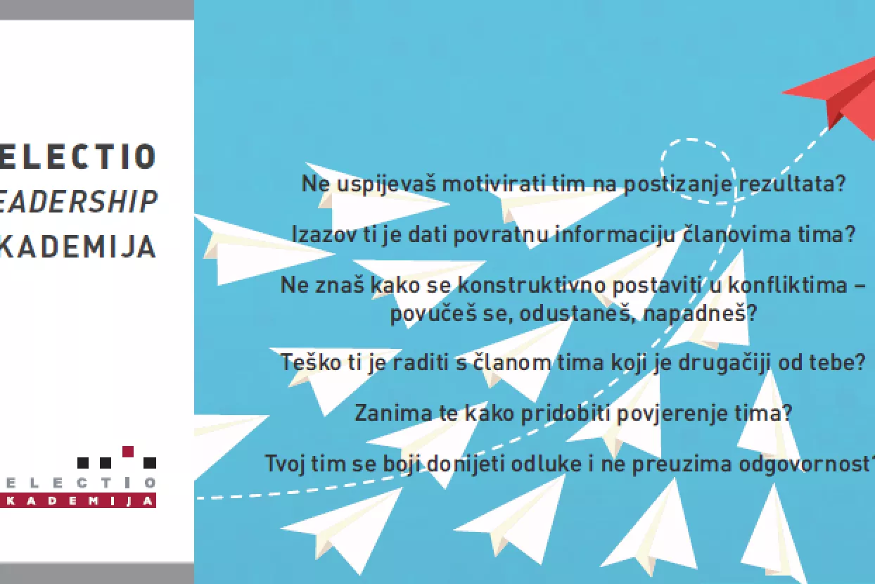 &nbsp;Tvrtka SELECTIO pokreće svoj novi program &ndash; SELECTIO Leadership Akademija