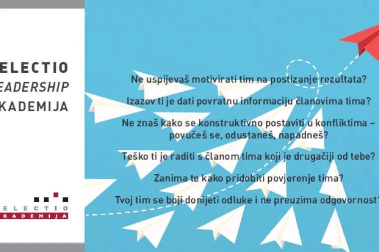 &nbsp;Tvrtka SELECTIO pokreće svoj novi program &ndash; SELECTIO Leadership Akademija