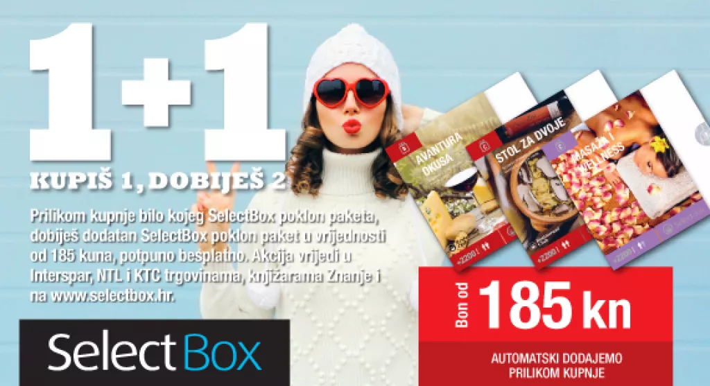 Poklonite najljepše poklone, poklonite doživljaje!
&nbsp;