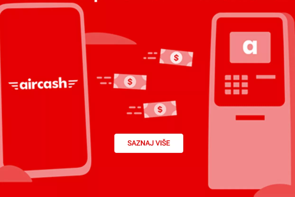 Aircash aplikacija od sada nudi i uslugu međunarodnog transfera novca