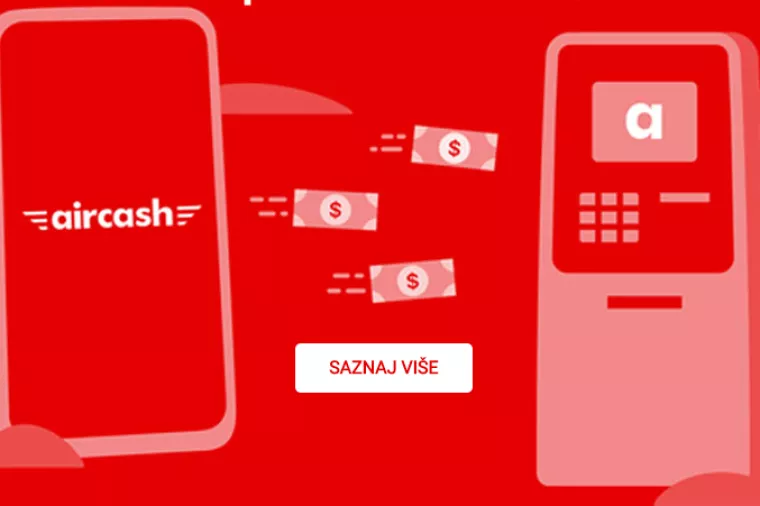 Aircash aplikacija od sada nudi i uslugu međunarodnog transfera novca