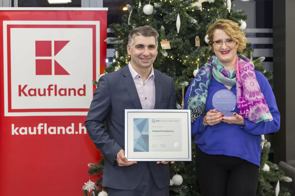 Kauflandu četvrtu godinu zaredom uručen Certifikat Poslodavac Partner
&nbsp;