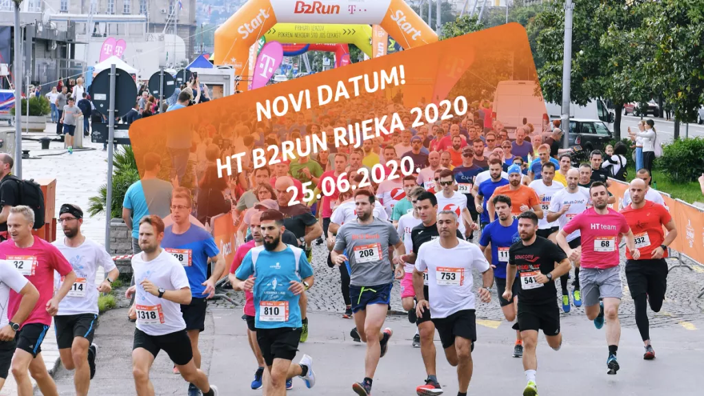 Novi datumi HT B2RUN utrka u Splitu i Rijeci