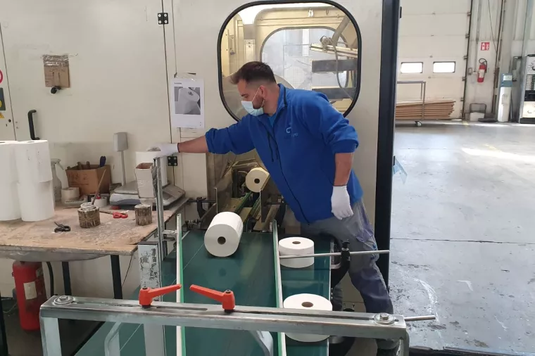 Delt papir u vrijeme korona-krize radi maksimalnim kapacitetom
&nbsp;