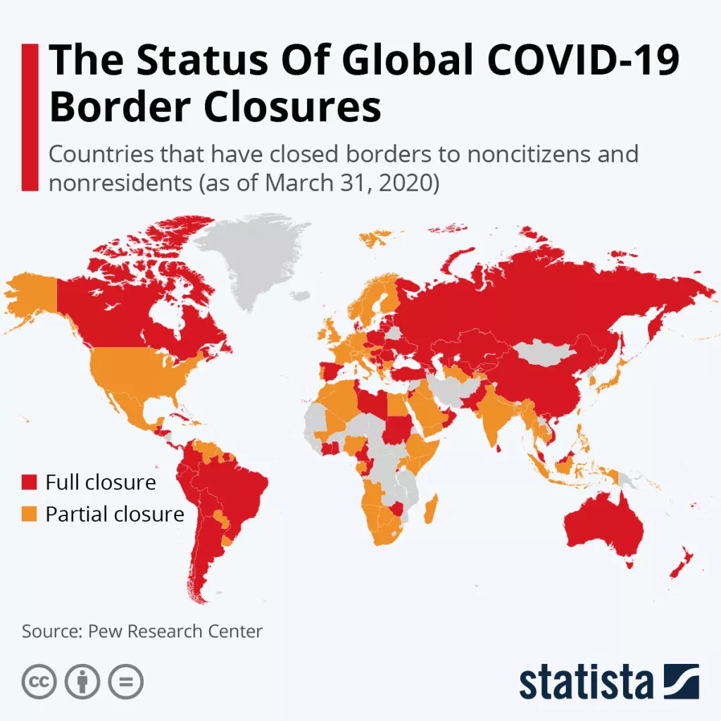 Infografika: 93 posto svjetske populacije trenutno u &#39;lockdownu&#39;