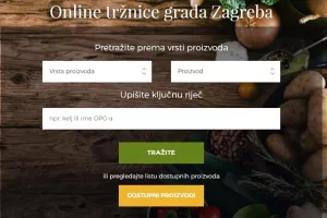Kako do domaćih proizvoda - putem on-line tržnice Grada Zagreba&nbsp;