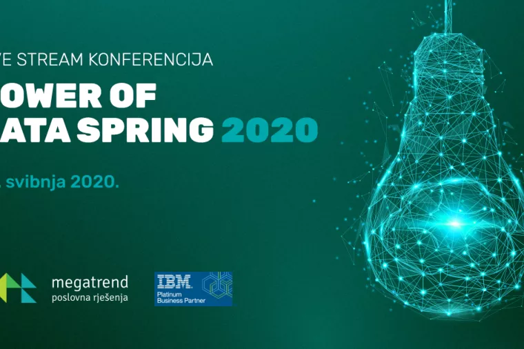 Saznajte više o uspješnim poslovnim rješenjima na digitalnom eventu &#39;Power of Data Spring 2020&#39;