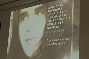 Danas u Hrvatskoj: dodjela godi&scaron;nje nagrade 'Luka Ritz' za promicanje tolerancije i &scaron;kole bez nasilja
