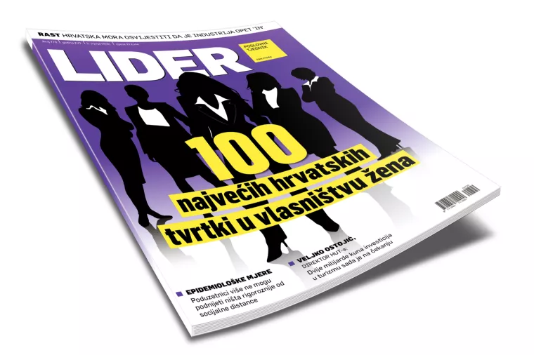 Novi broj Lidera: Lista 100 najvećih tvrtki u ženskom vlasništvu, strategija rasta industrije u RH, što tišti poduzetnike...