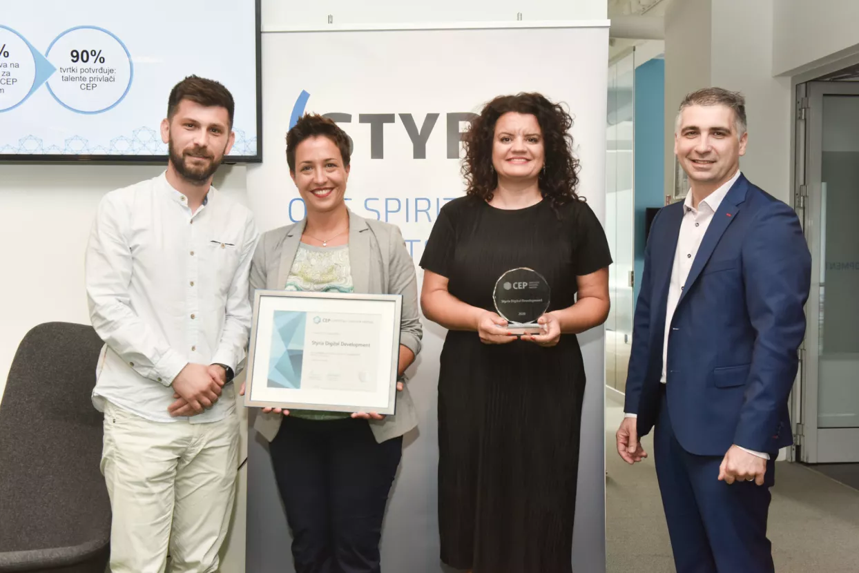 Styria Digital Development pridružuje se najpoželjnijim poslodavcima u Hrvatskoj
