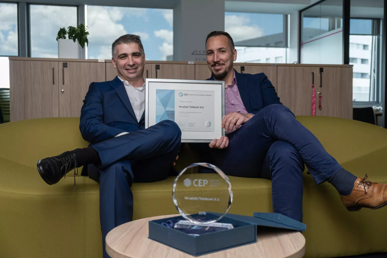 Hrvatski telekom: Jedan od najboljih poslodavaca u Hrvatskoj prema CEP standardima