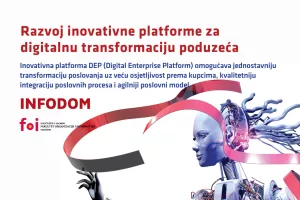 InfoDom razvio inovativnu platformu za digitalnu transformaciju poduzeća - DEP