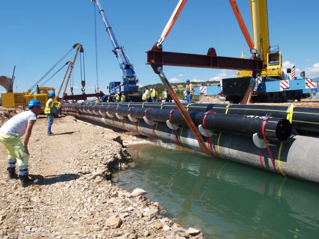 Radovi na podmorskom dijelu plinovoda Omišalj-Zlobin su pred završetkom