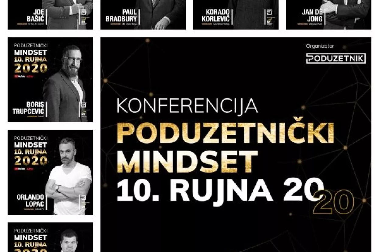 Mate Rimac i Manny Stul &ndash; Nova zvučna imena na konferenciji Poduzetnički mindset 2020