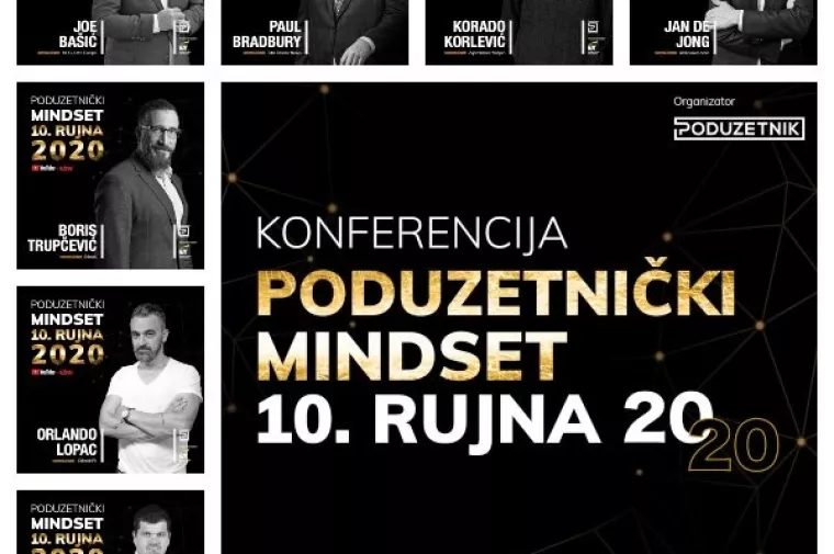 Mate Rimac i Manny Stul &ndash; Nova zvučna imena na konferenciji Poduzetnički mindset 2020