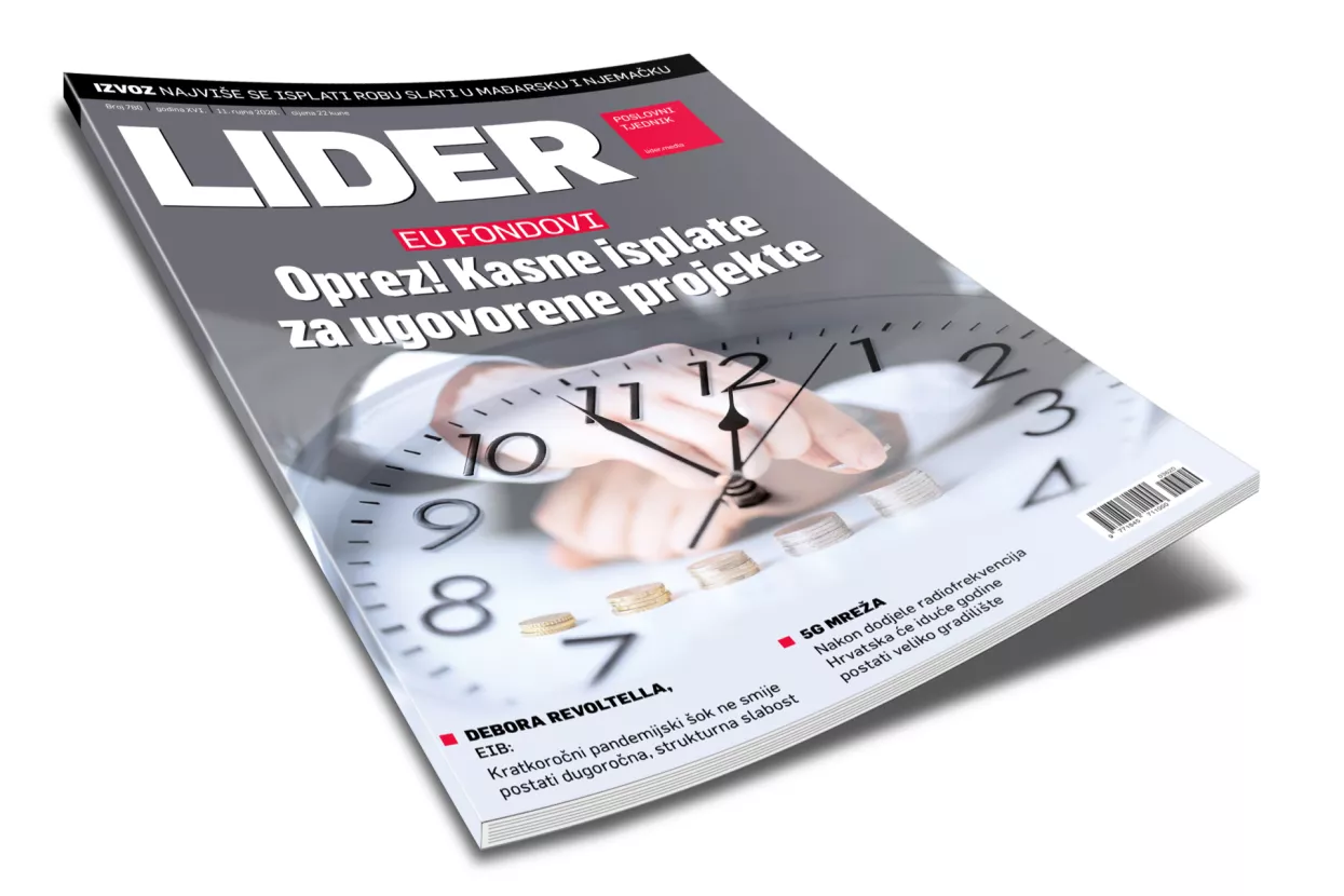 U novom broju Lidera čitajte o eurima iz EU fondova koji kasne, 5G poslovima koje donosi njeno uvođenje i izvozu